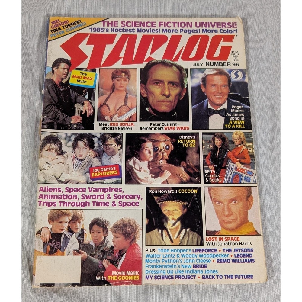 Starlog Magazine Issue #96 July 1985 Mad Max Dr. Who Star Wars